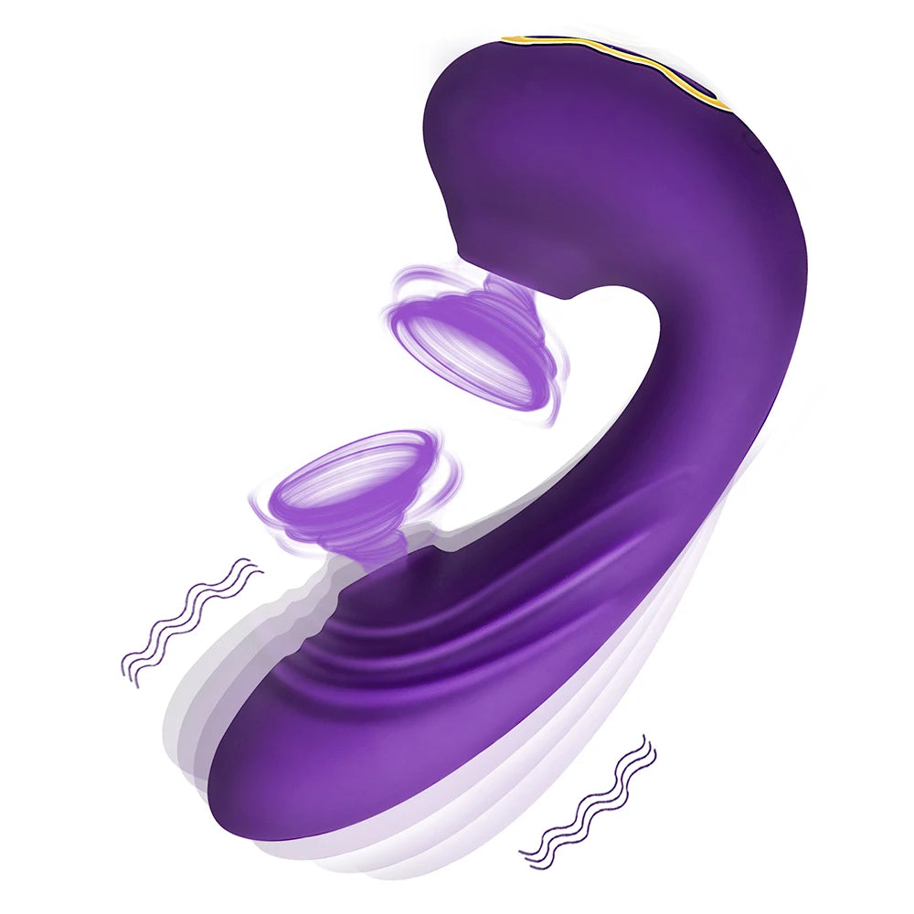 Clitoris Sucker Stimulator for Women Nipple Vibrator Clitorial Dildo Vaginal Suck Panties Massager to Satisfy Sex Toys for Adult