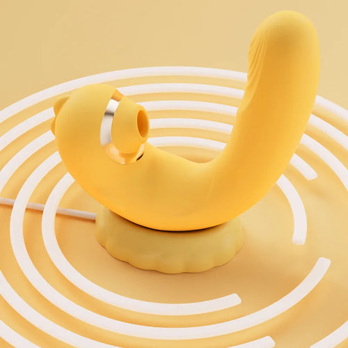 Insertable Vibrator with Powerful Suction | G-Spot & Clit Stimulator for Women | Waterproof Adult Sex Toy for Intimate Pleasure