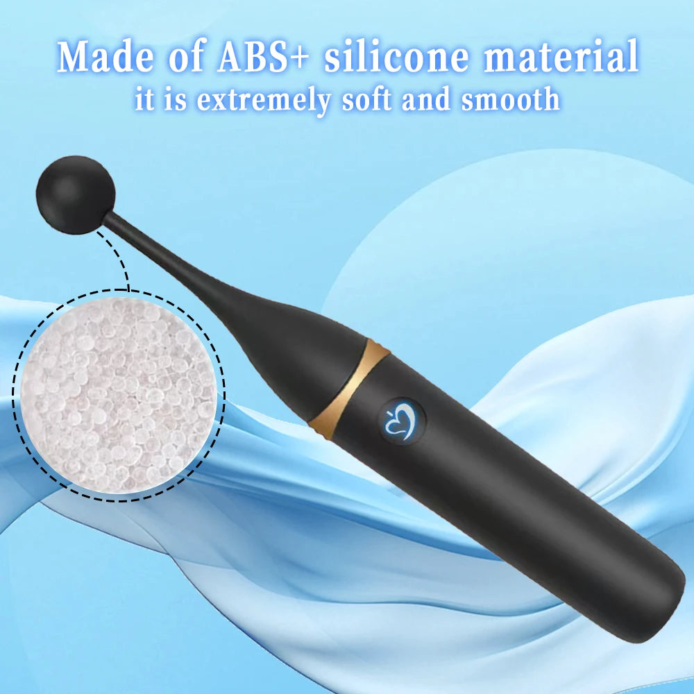 Female Squirting Vibrator Nipple Stimulator High Frequency Personal Massager Wand 2 Silicone Heads Clitoral Vibrator Sex Toys
