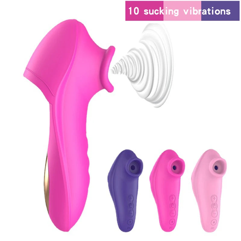 Strong Sucking Clit Sucking Vibrator Sex Toy for Women Clitoris Nipple Stimulator Female Masturbator Pleasure Flirt Adult Supply
