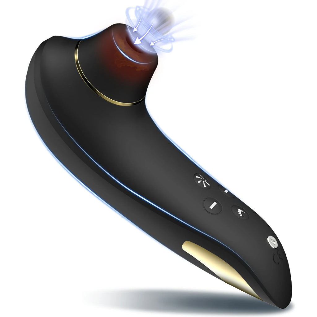 Heating Sucking Vibrator Female 5 Speeds 8 Suck Modes Clitoris Nipple Stimulator Anal Suction Massager Adult Sex Toys for Women